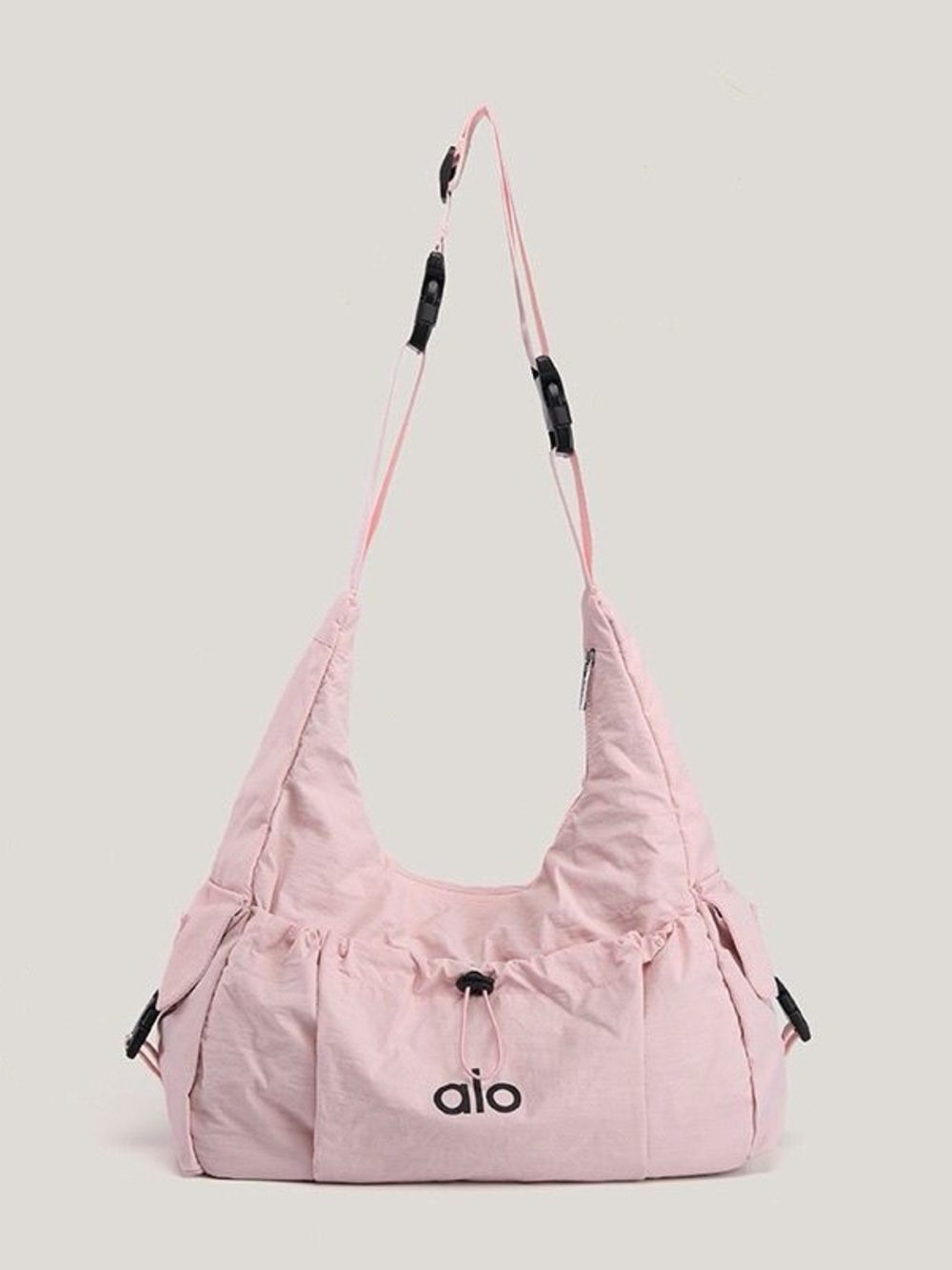 ALO Yoga Pink Shoulder Hobo Bag